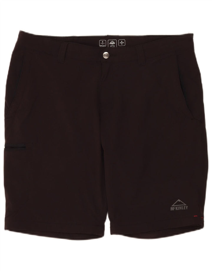 MC Kinley Herren-Cargoshorts W34, großes braunes Polyamid