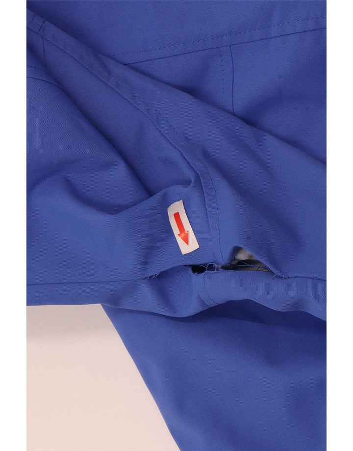 Crew Clothing Damen-Regenjacke mit Kapuze, UK 16, Größe L, Blau, Polyester