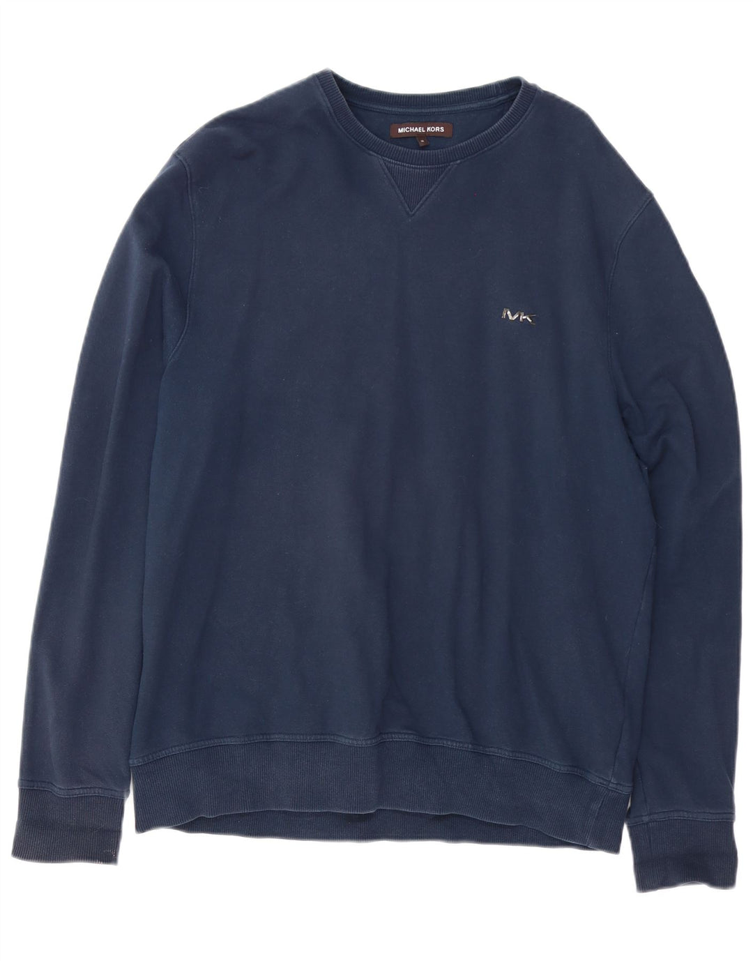 MICHAEL KORS Herren Sweatshirt Pullover XL Marineblau Baumwolle