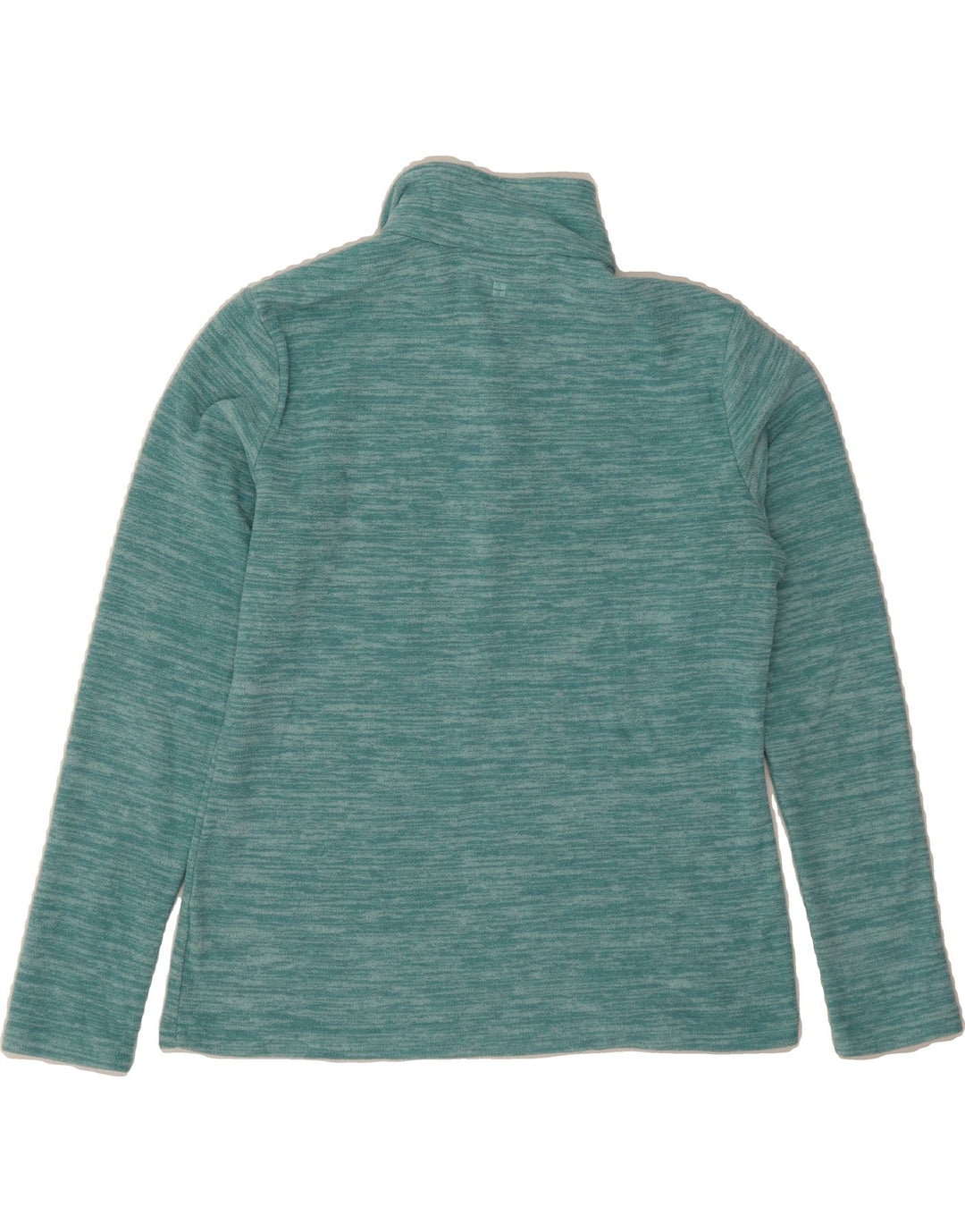 MOUNTAIN WAREHOUSE Womens Fleece Jumper UK 12 Medium  Turquoise Flecked Vintage Mountain Warehouse and Second-Hand Mountain Warehouse from Messina Hembry 