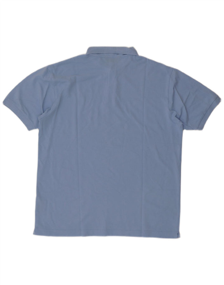 Kappa Herren Poloshirt XL Blau Baumwolle