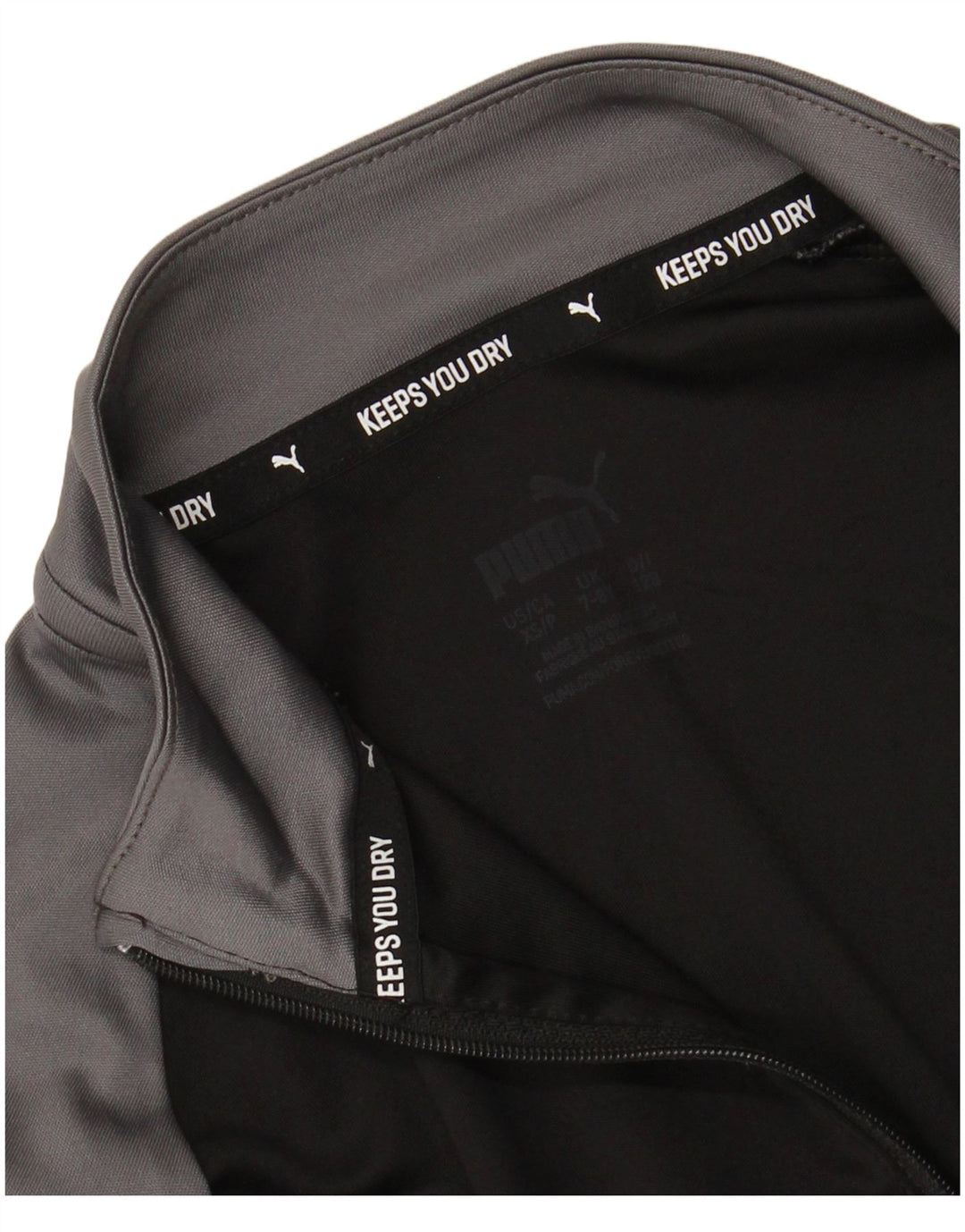 PUMA Jungen-Trainingsanzug mit grafischem Pullover, 7–8 Jahre, Schwarz, Farbblock