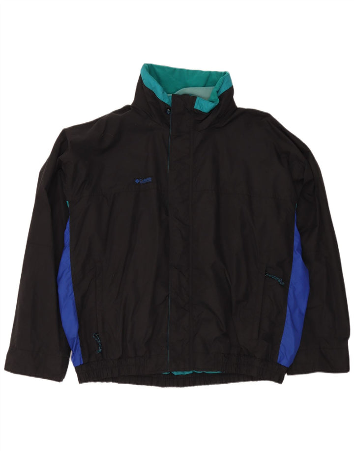 Columbia Herren Bugaboo Windjacke UK 44 2XL Schwarz Colourblock Nylon