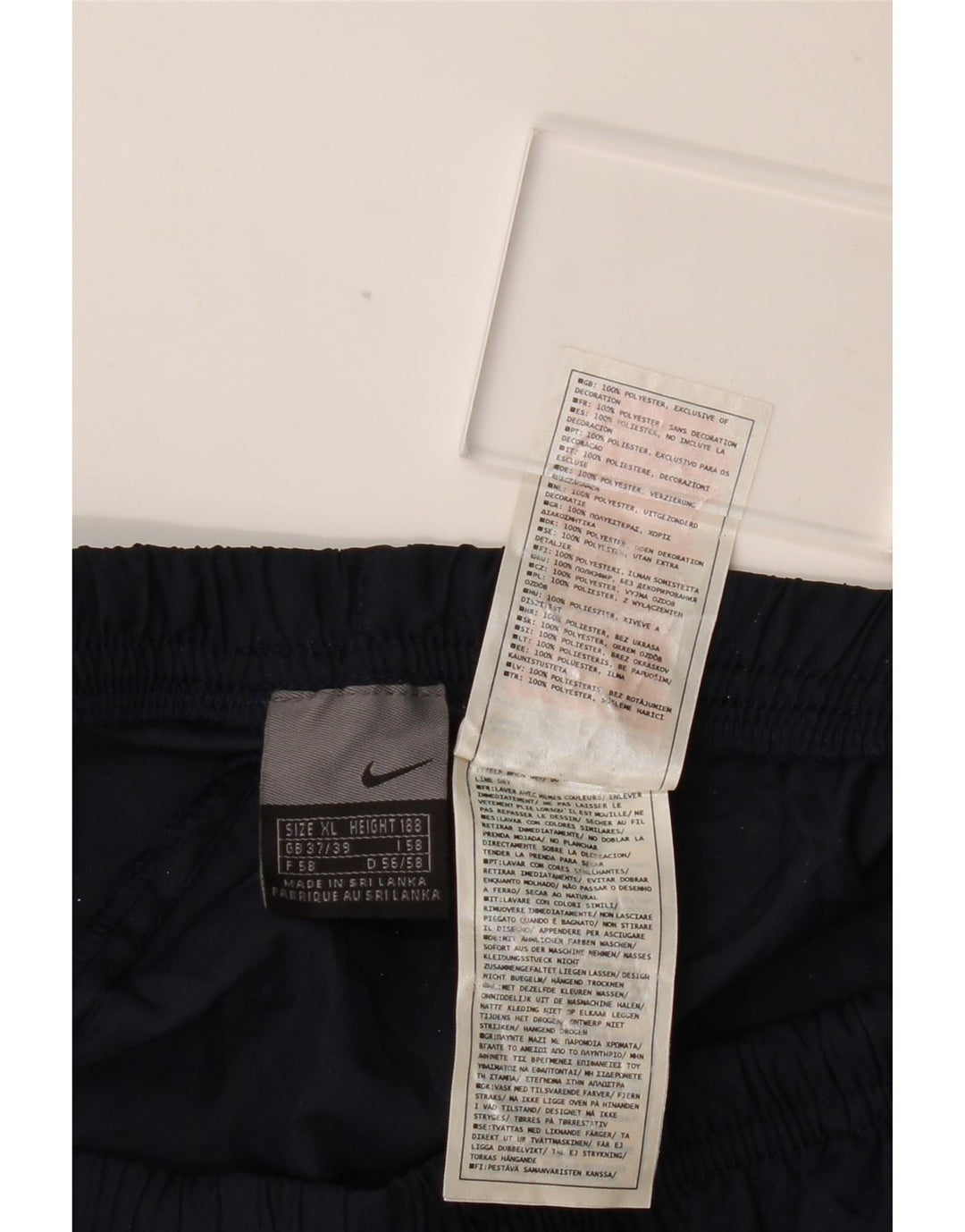 Nike Herren-Trainingshose XL, Marineblau, Polyester