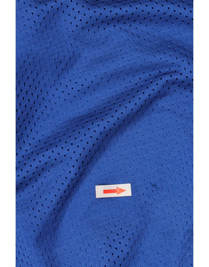 ADIDAS Herren New York Knicks Sportshorts, großes, blaues Polyester