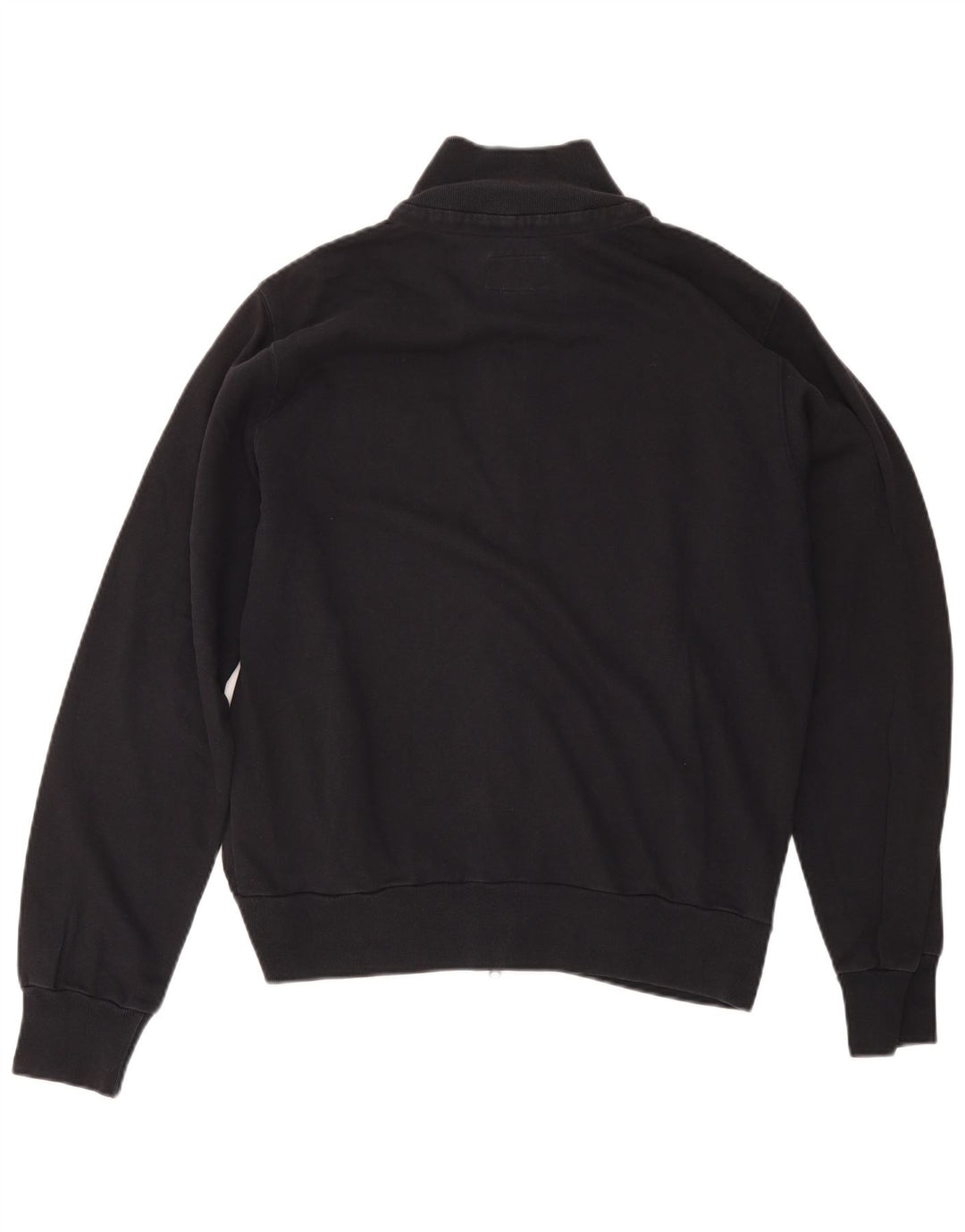 Woolrich Herren-Trainingsanzug-Oberteil mit Grafik, mittelschwarze Baumwolle