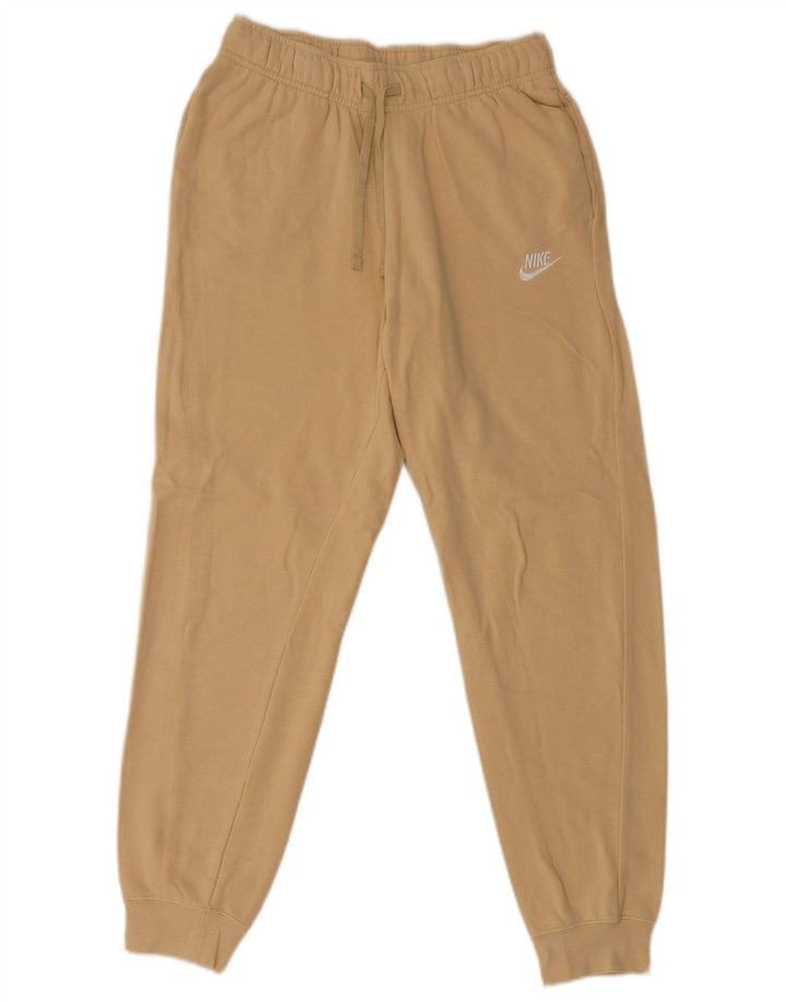 Nike Herren-Trainingshose, Jogginghose, Größe S, Beige