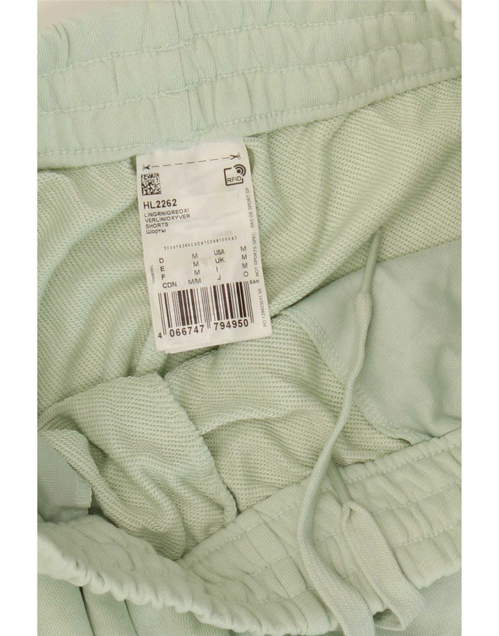 Adidas Herren Sportshorts mittelgrüne Baumwolle