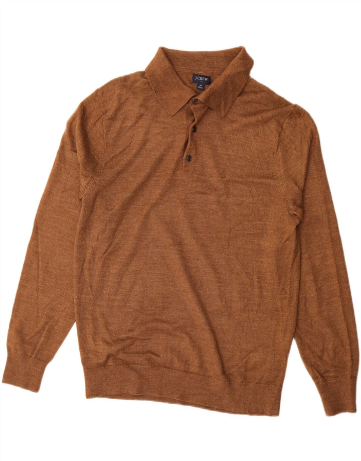 J. CREW Herren-Pullover mit Rollkragen, mittelbraunes Acryl