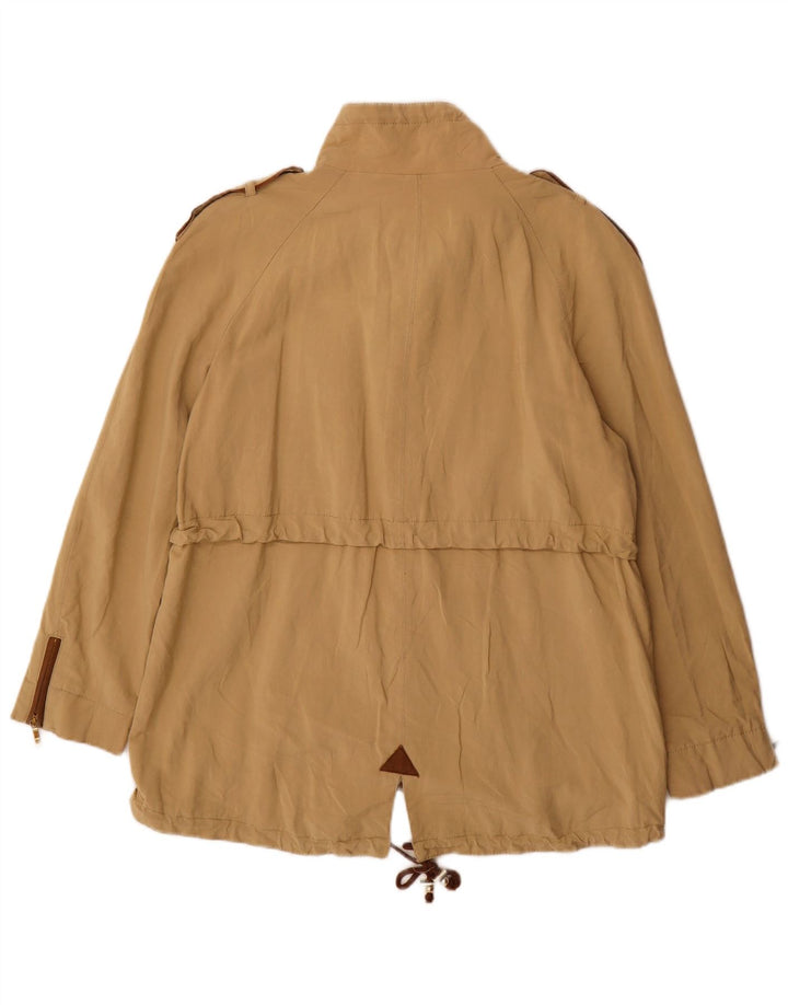 Zara Damen Militärjacke UK 18 XL Beige