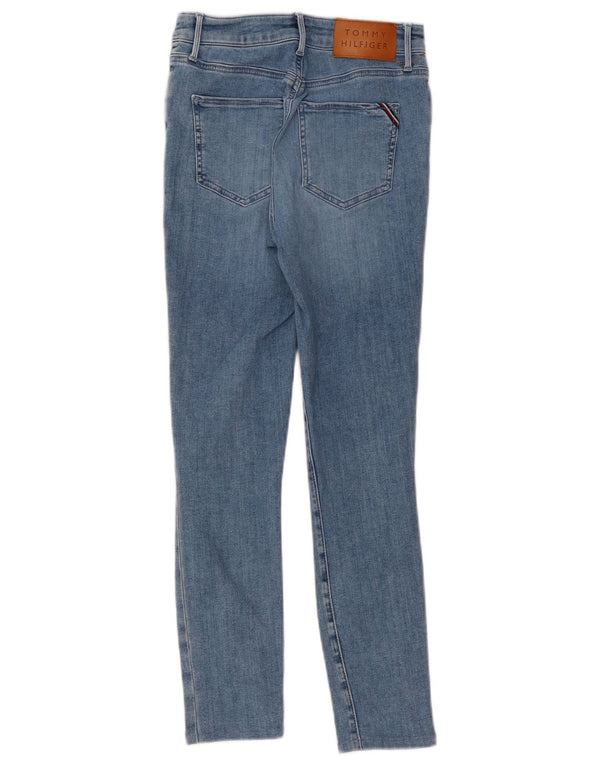 Tommy Hilfiger Damen Harlem Skinny Jeans W26 L26 Blaue Baumwolle