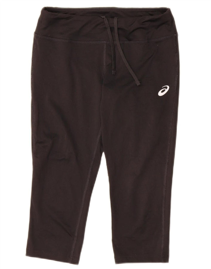 Asics Damen Capri-Leggings UK 4 XS Schwarz