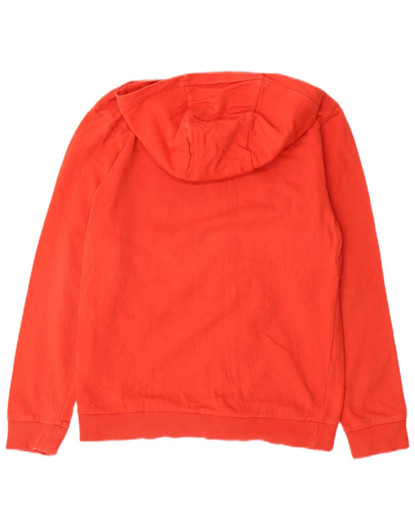 NAPAPIJRI Kapuzenpullover mit Reißverschluss für Jungen, 13–14 Jahre, rote Baumwolle