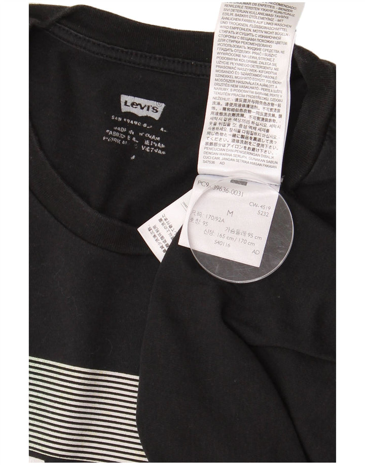 Levi's Herren-T-Shirt mit Grafik, mittelschwarze Baumwolle