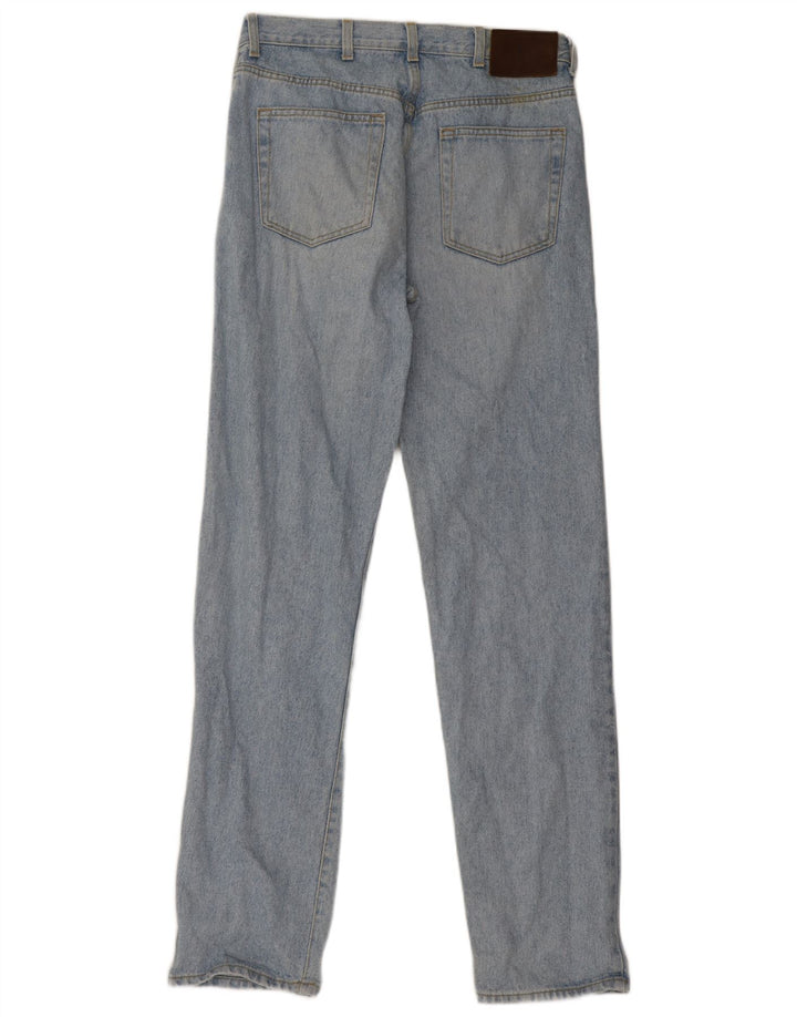 Calvin Klein Herren Straight Jeans W34 L34 Blaue Baumwolle