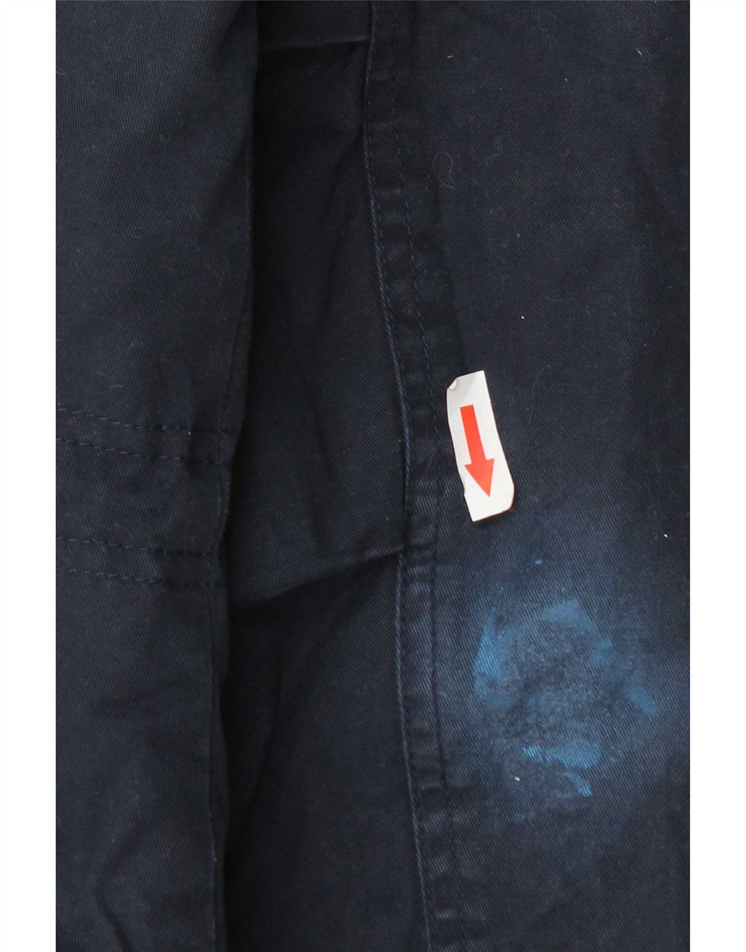 Marks & Spencer Herren-Parka in Übergröße mit Kapuze, Gr. 8, Marineblau