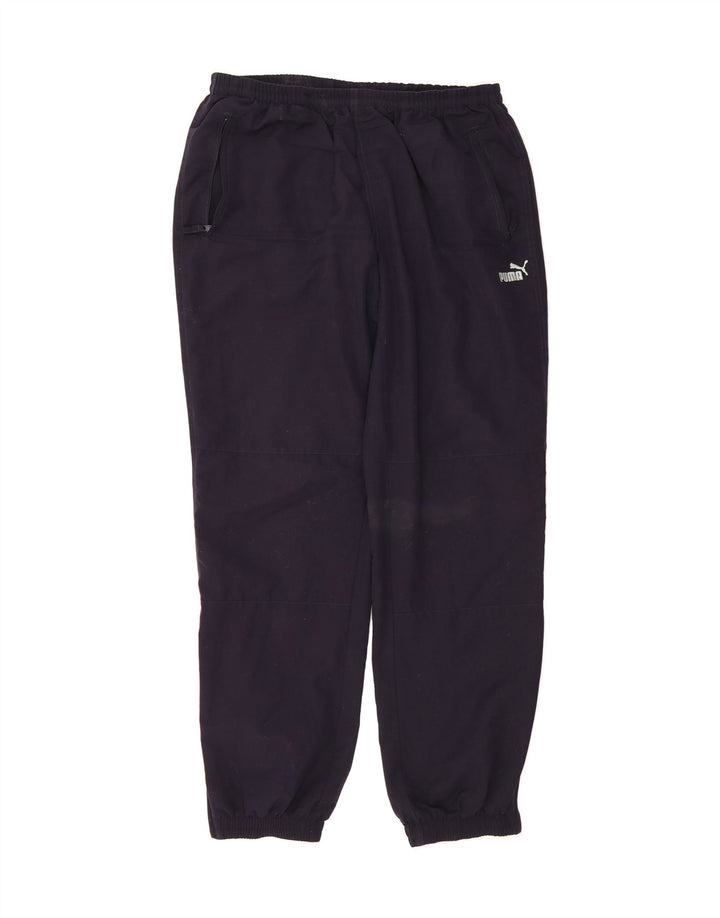 PUMA Mens Tracksuit Trousers Joggers XL Navy Blue Vintage Puma and Second-Hand Puma from Messina Hembry 