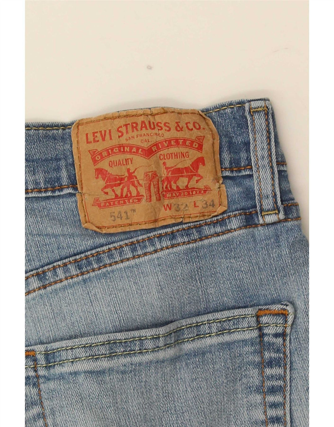 Levi's Herren 541 Tapered Jeans W32 L34 Blau