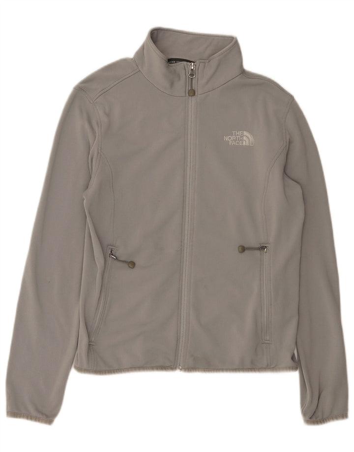 The North Face Damen-Trainingsanzugoberteil, UK 14, mittelgraues Polyester