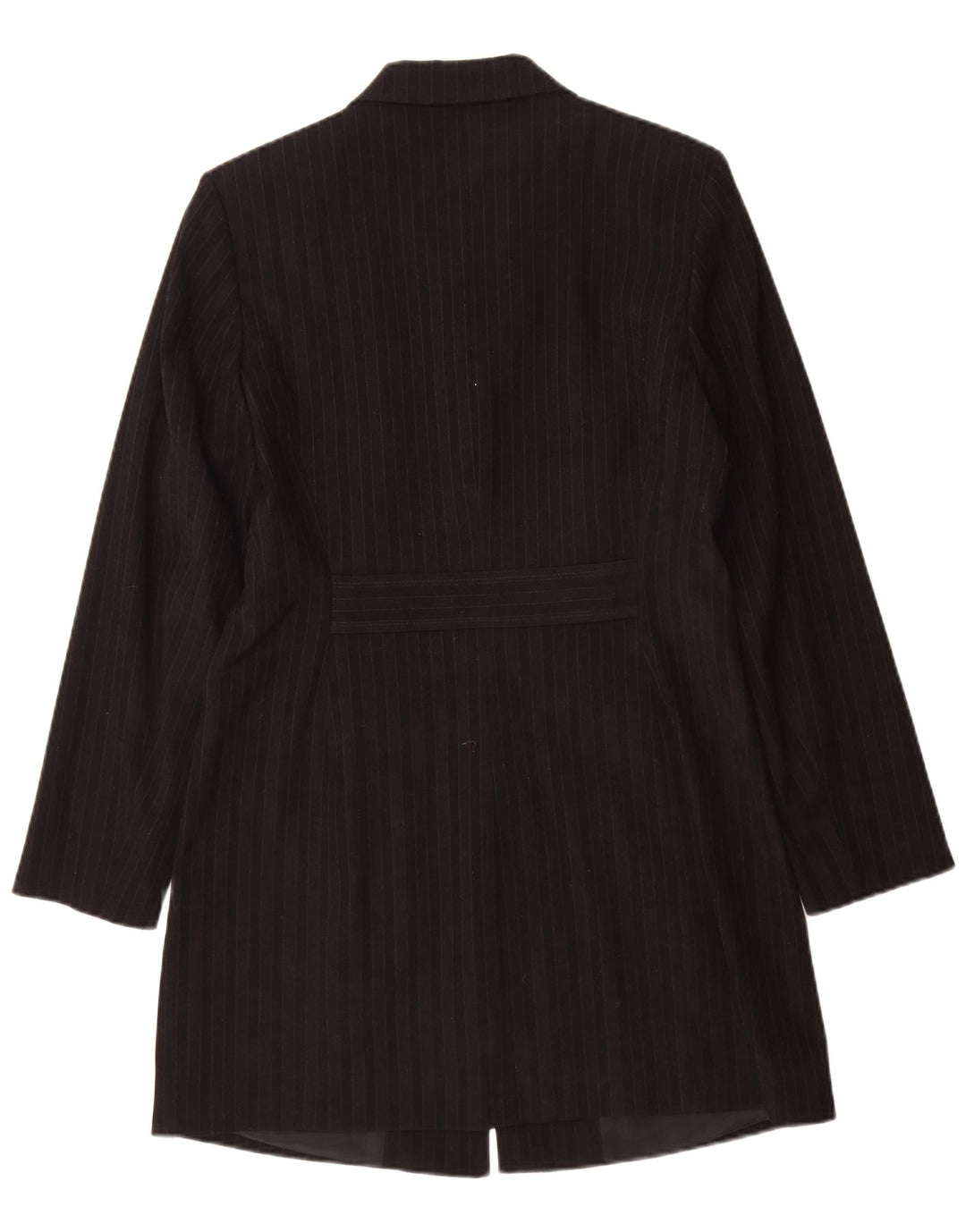 Mexx Damenmantel UK 16, groß, schwarz gestreift, Polyester