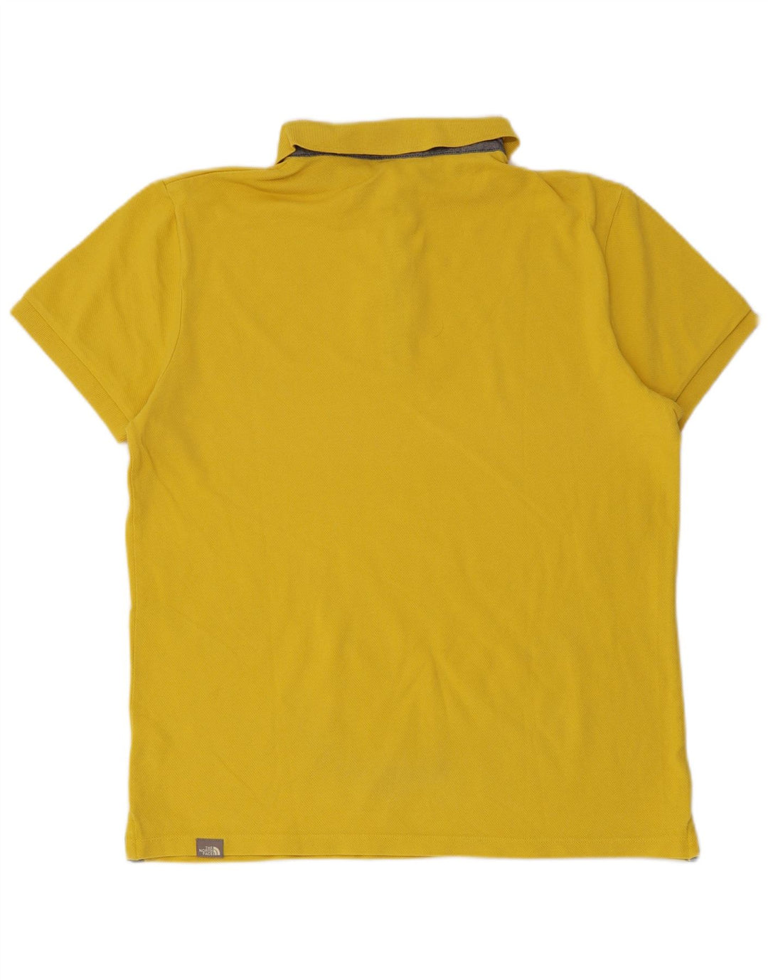 THE NORTH FACE Herren-Poloshirt, große gelbe Baumwolle