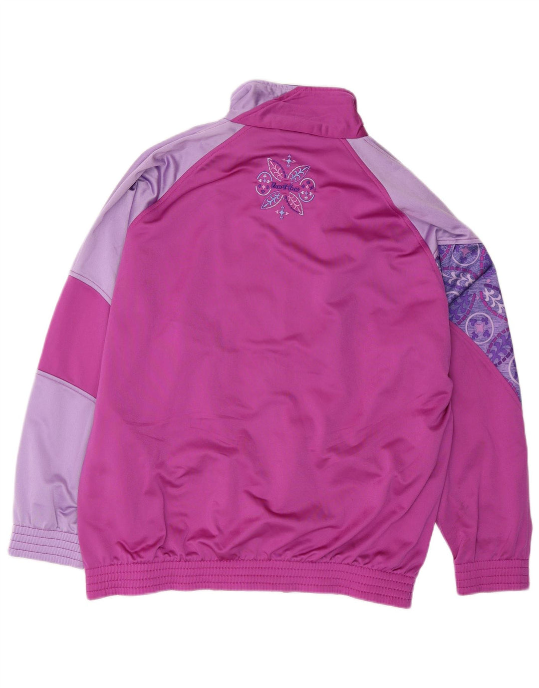 LOTTO Womens Oversized Full Tracksuit UK 16 Large  Pink Colourblock