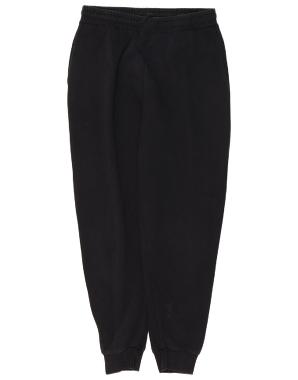 Zara Mens Tracksuit Trousers Joggers Medium Black Cotton