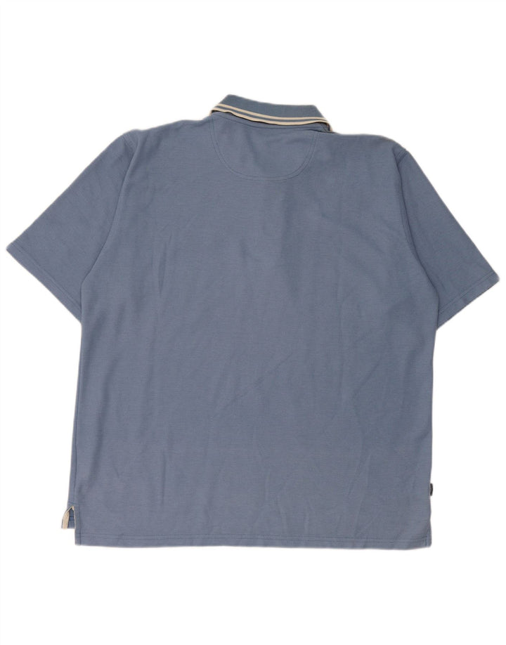 Umbro Herren Poloshirt UK 44/46 XL Blau Polyester