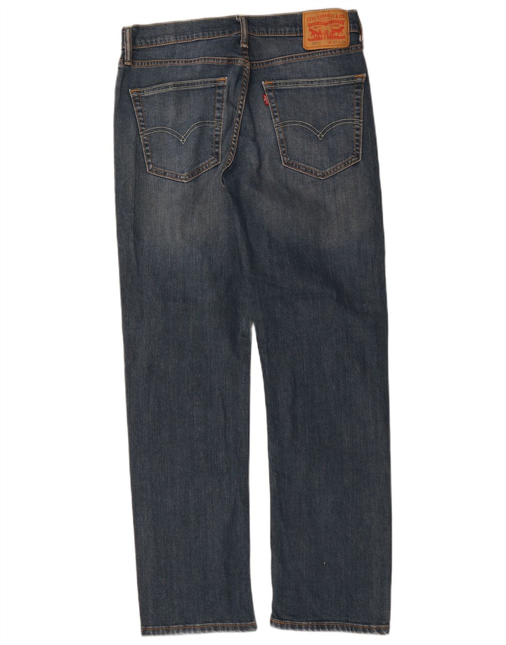 LEVI'S Herren 514 Straight Jeans W32 L30 Blaue Baumwolle