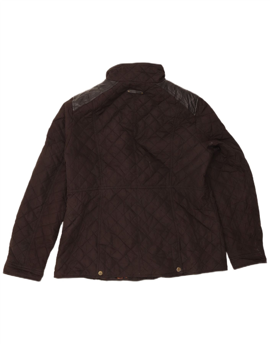 Ralph Lauren Damen Steppjacke UK 14 Large Braun Polyester