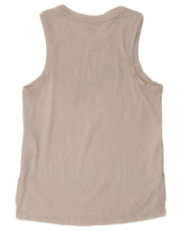 Puma Herren Grafik-Weste Top Small Weiß Polyester