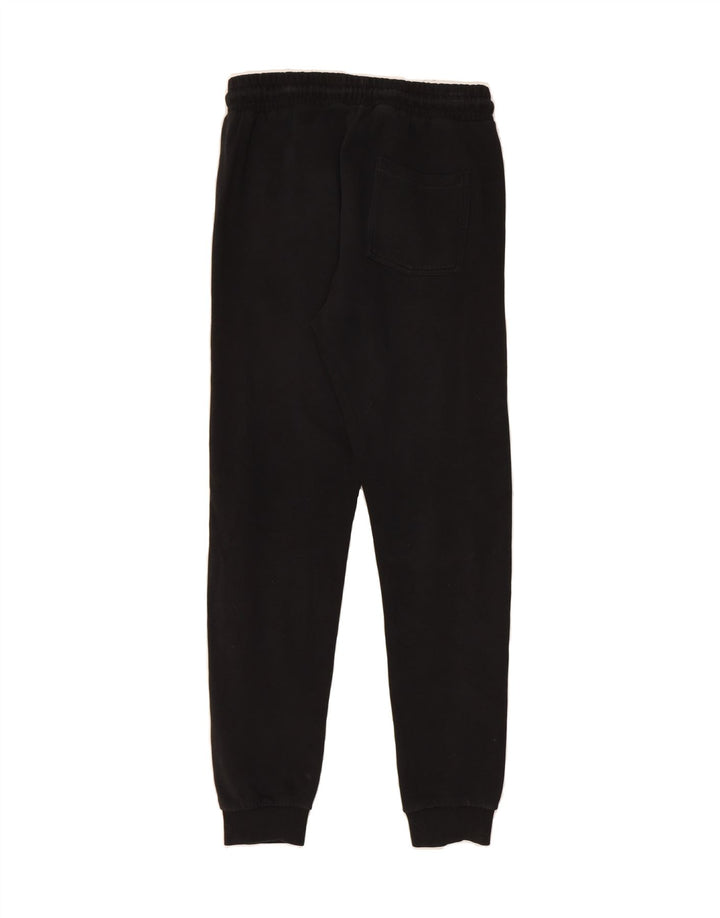 FILA Mens Tracksuit Trousers Joggers Small  Black Cotton Vintage Fila and Second-Hand Fila from Messina Hembry 
