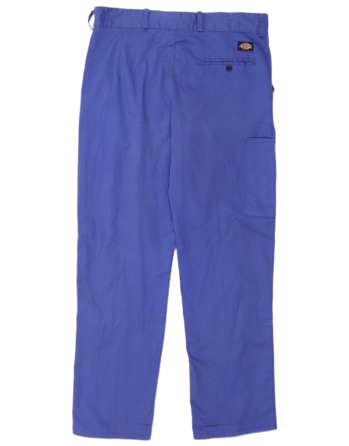 Dickies Gerade Herren-Cargohose W36 L30 Blaues Polyester
