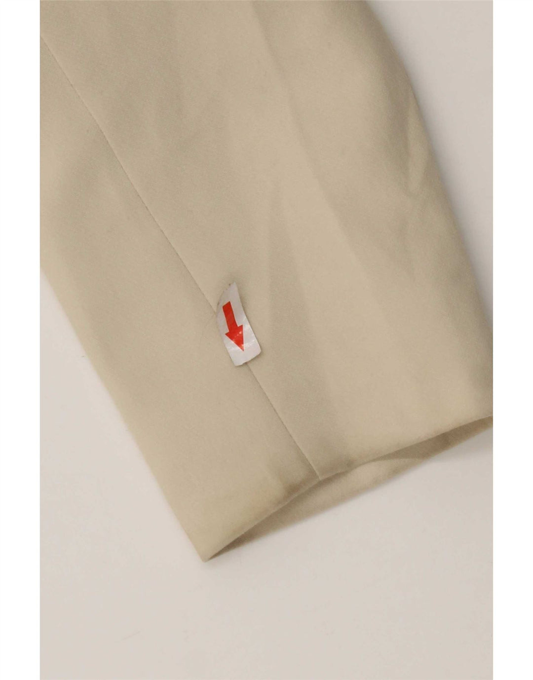 Zara Damen Blazer Jacke UK 18 XL Beige Polyester
