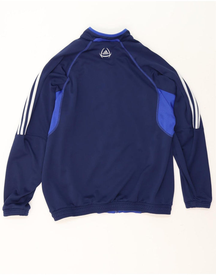 Adidas Herren Climacool Trainingsanzug Top Jacke UK 42/44 Large Blue Colourblock