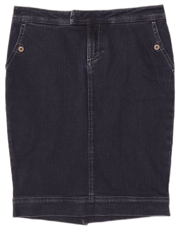 Woolrich Damen Jeansrock W29 Mittel Marineblau