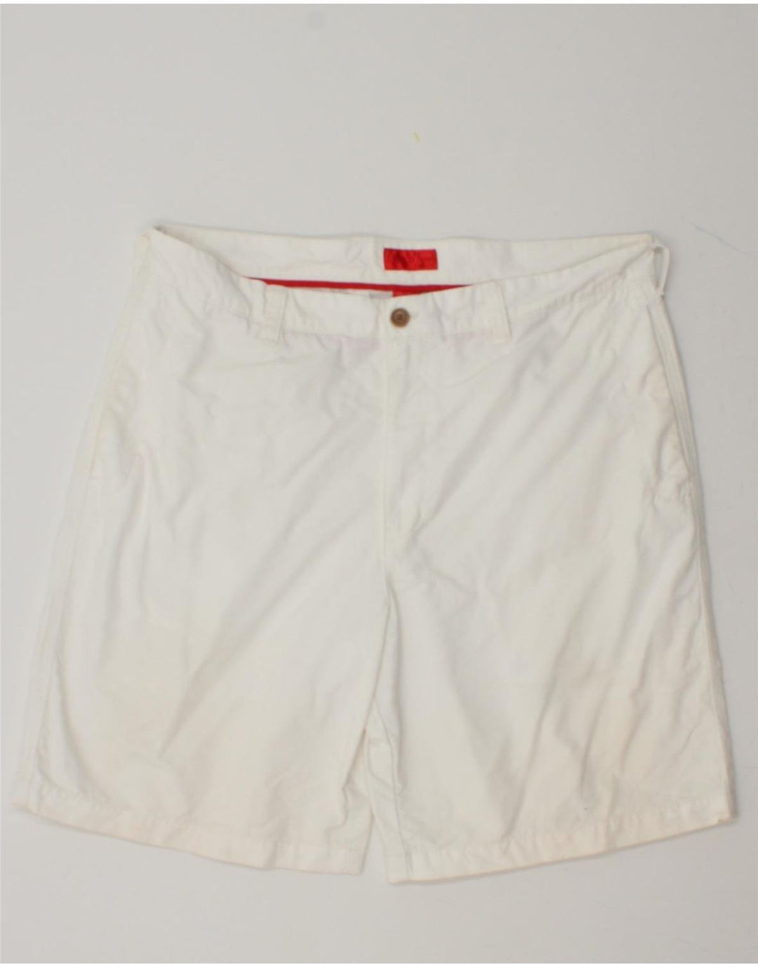 IZOD Mens Chino Shorts W38 XL White Cotton Vintage Izod and Second-Hand Izod from Messina Hembry 