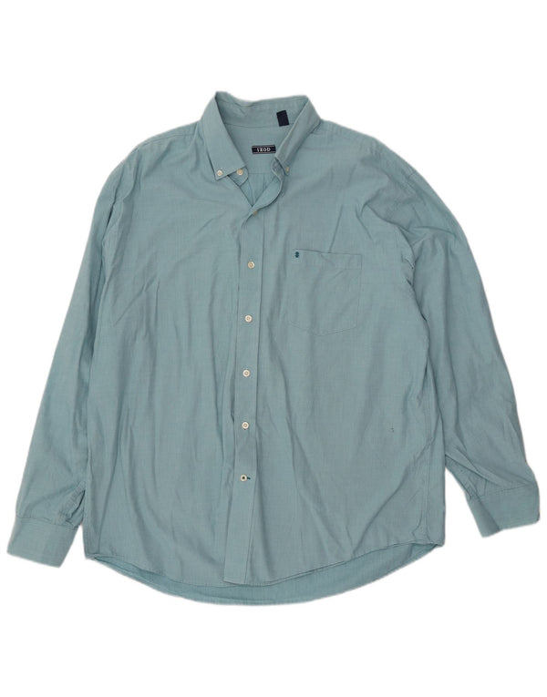 IZOD Herrenhemd XL Blau