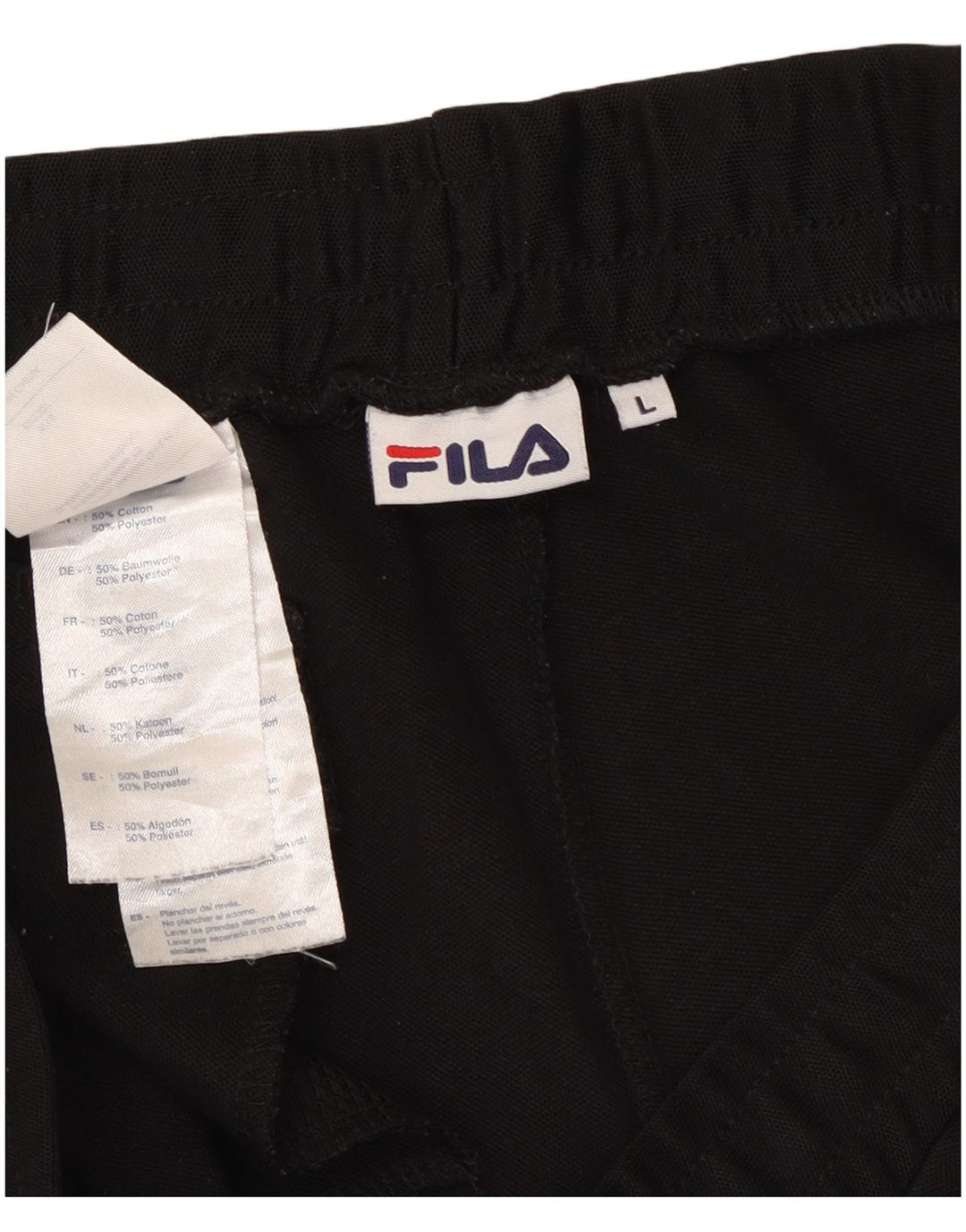 Fila Herren-Trainingshose, große schwarze Baumwolle