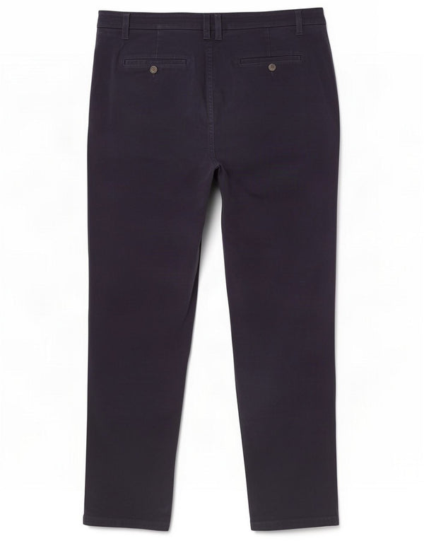 Joules Gerade Chino-Hose für Damen, UK 14, Größe L, W32, L29, Marineblau, Baumwolle