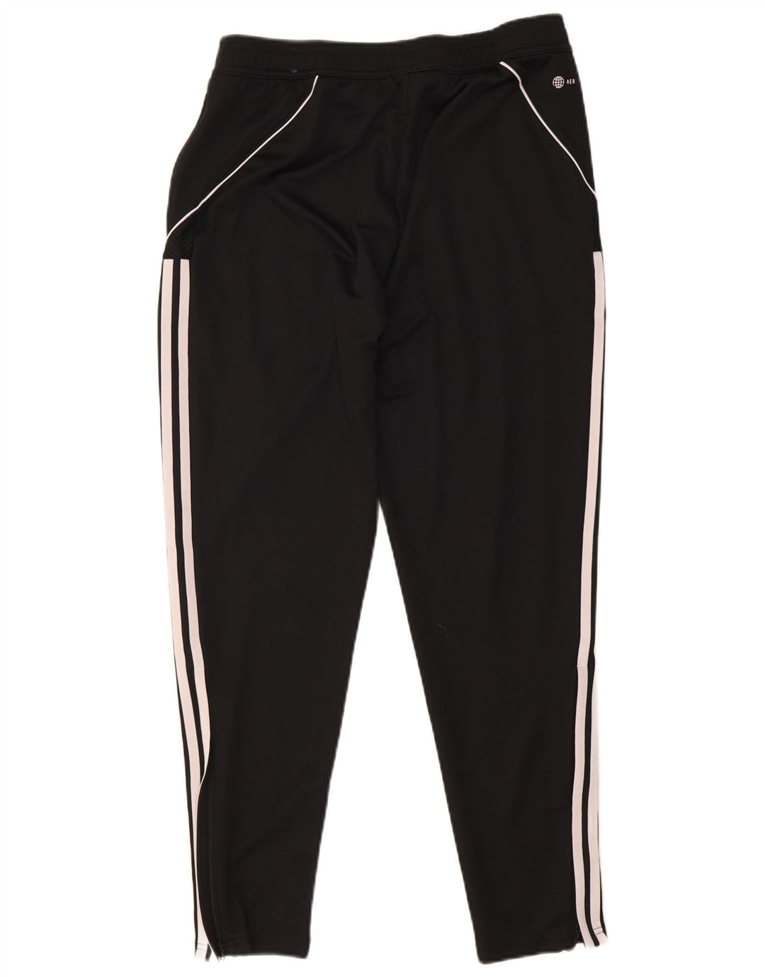 Adidas Herren Slim Fit Trainingshose, Größe L, Schwarz, Polyester