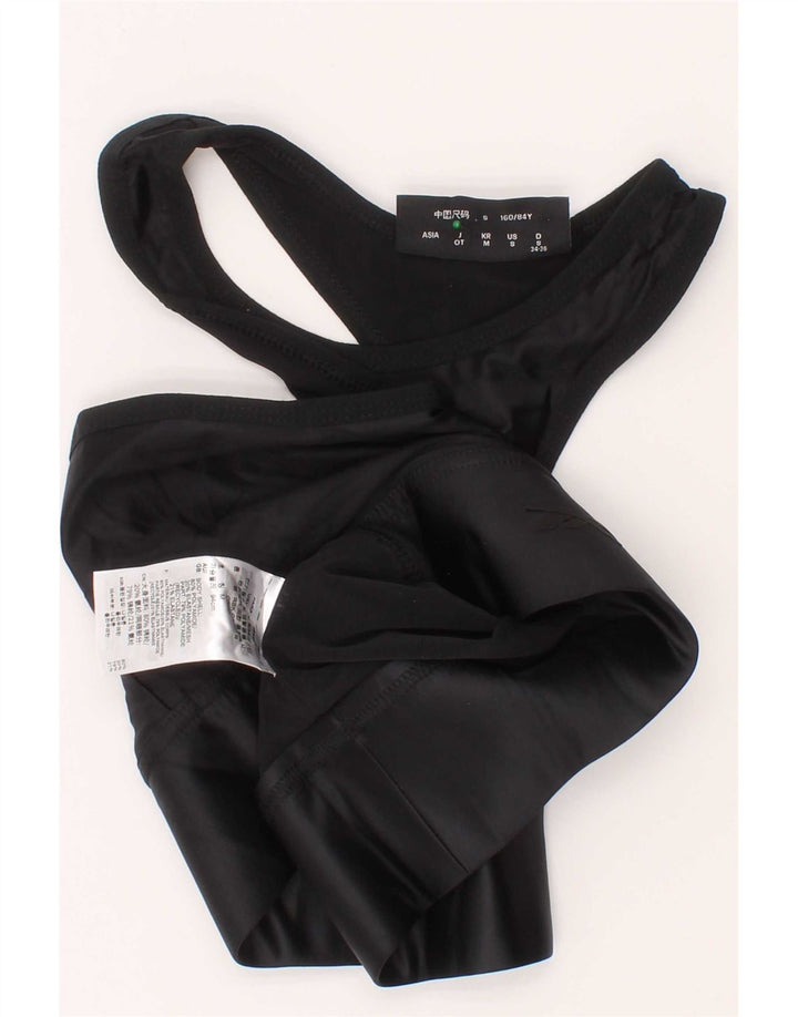 Reebok Damen Sport-BH Top Small Schwarz Polyamid Sport