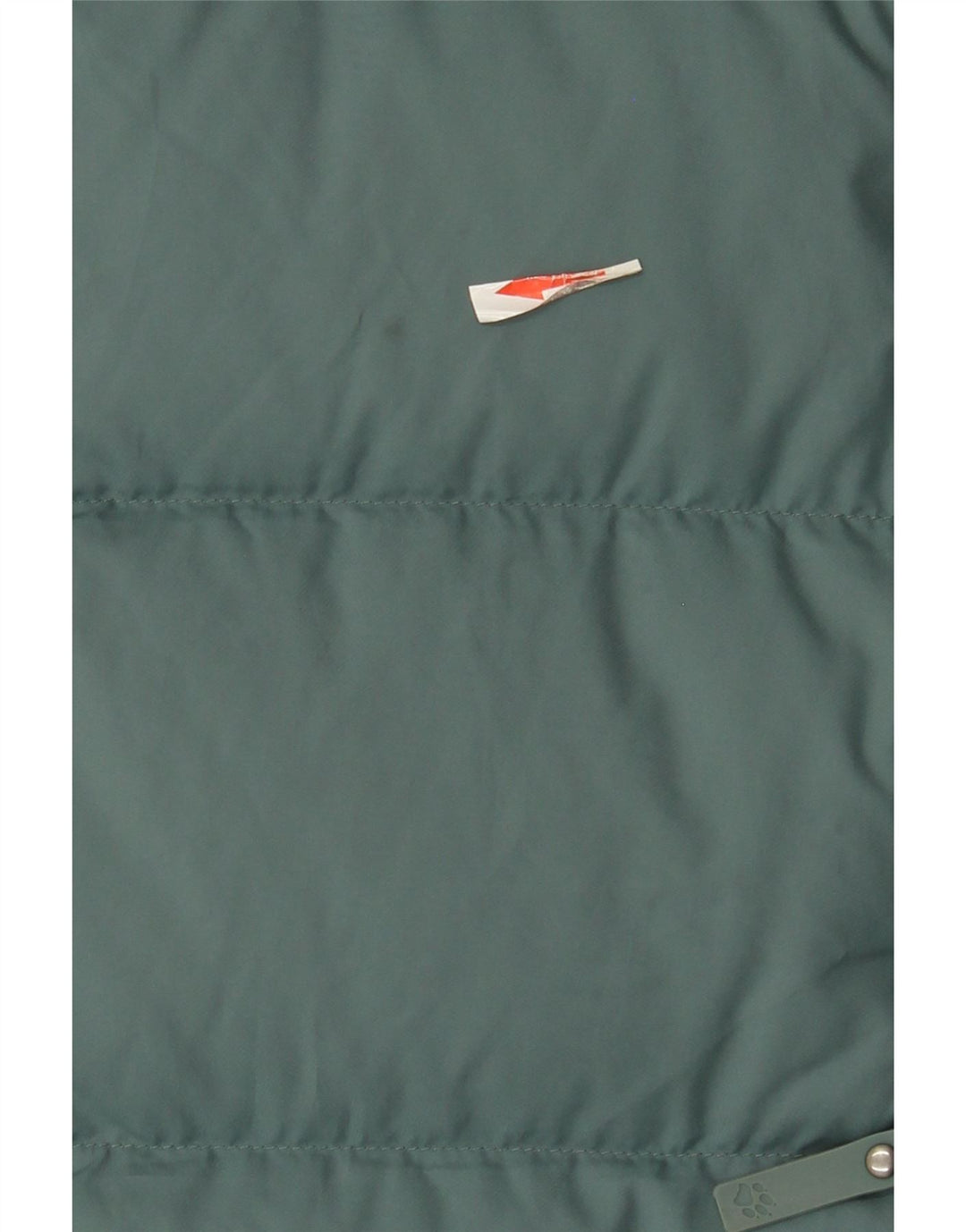 Jack Wolfskin Damen Kapuzen-Übergröße, gepolsterter Mantel, UK 10/12, Mittelgrün