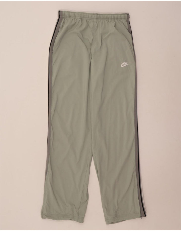 Nike Herren-Trainingshose, groß, grün gestreift, Nylon