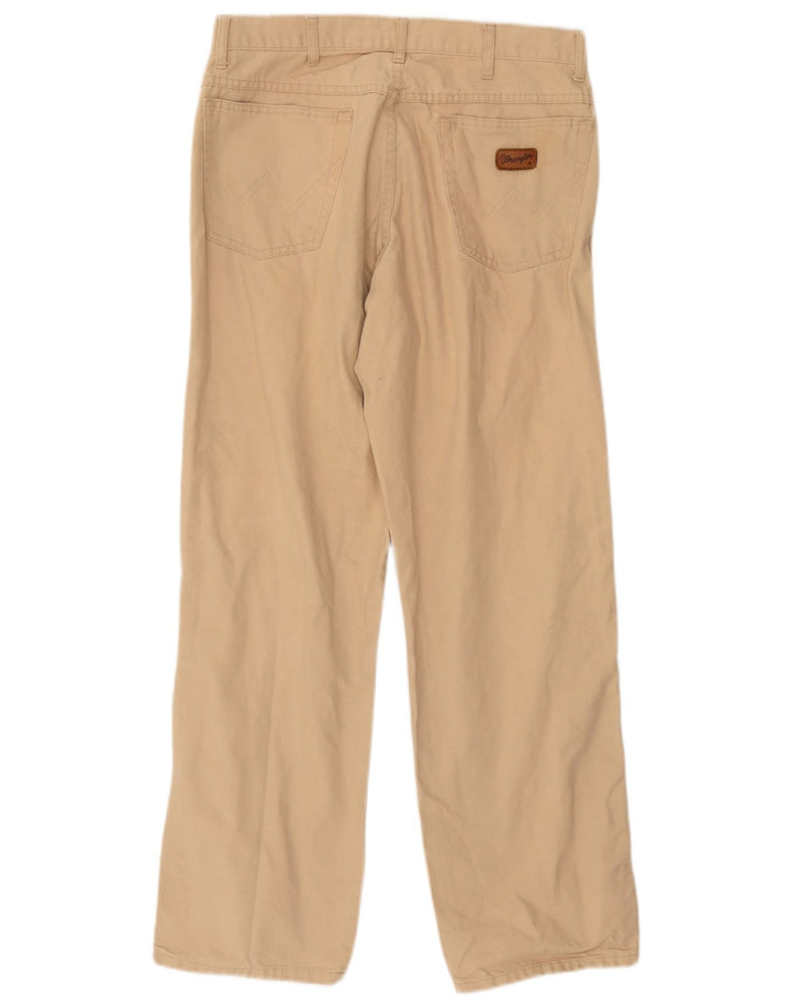 Wrangler Herren gerade Freizeithose W32 L29 Beige