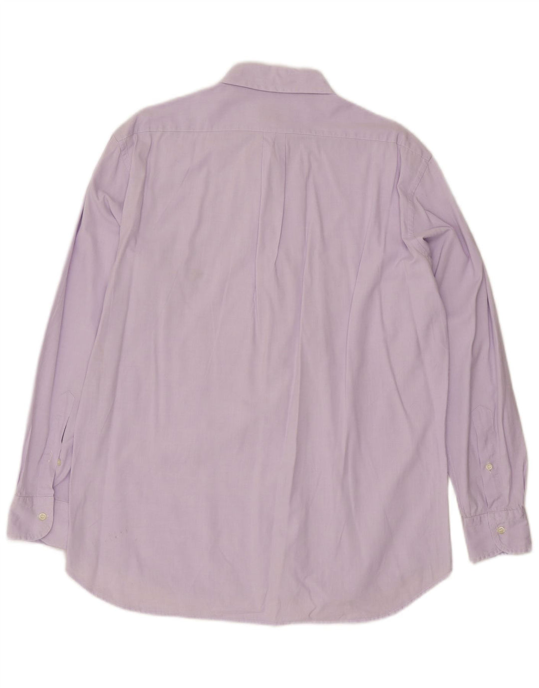 Brooksfield Mens Shirt Size 40 Medium Purple Cotton