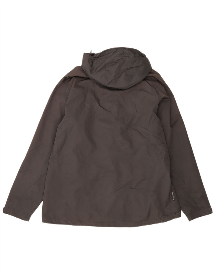 Mountain Warehouse Damen-Regenjacke mit Kapuze, UK 18, XL, Grau, Polyester