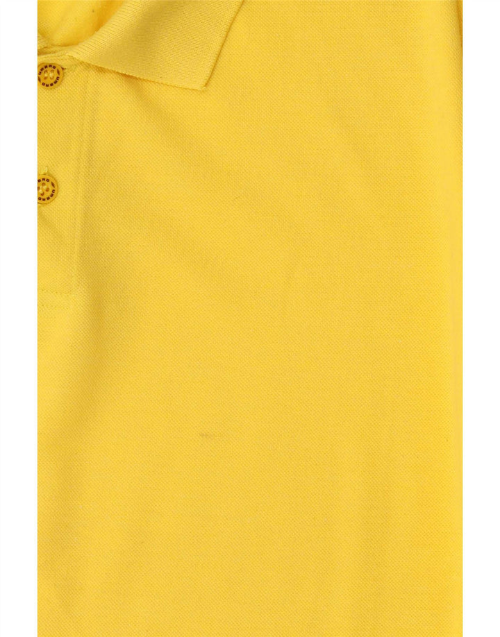 Under Armour Herren-Poloshirt, große gelbe Baumwolle