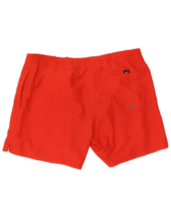 Bear Herren Badeshorts Mittelrot gestreift