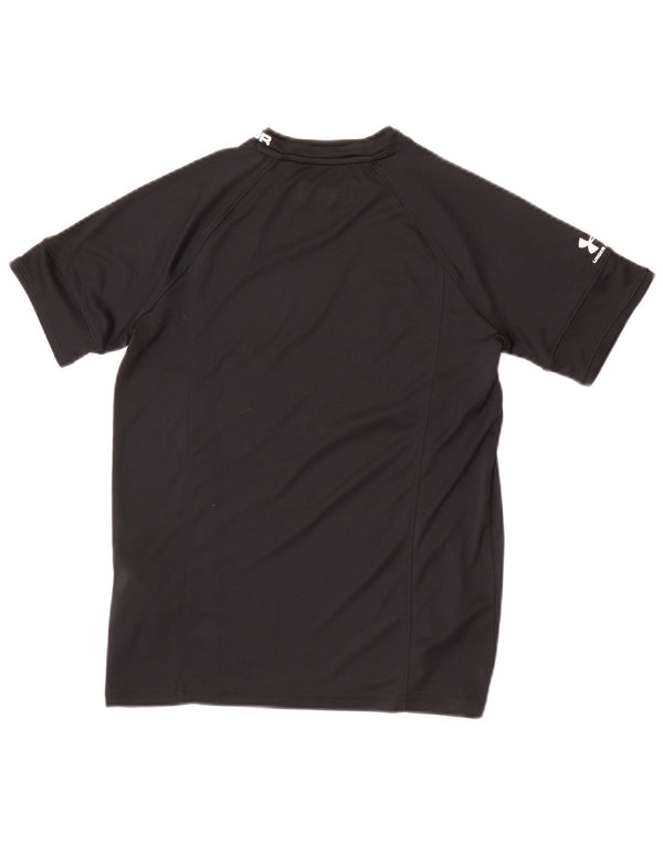 Under Armour Mädchen Heat Gear Graphic T-Shirt Top 13–14 Jahre XL Schwarz